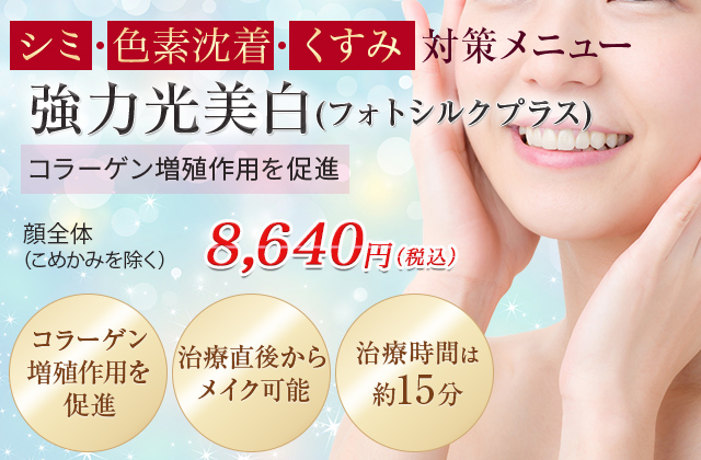 強力光美白（フォトシルクプラス）