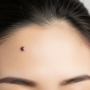 電気メスによるほくろ除去【画像】