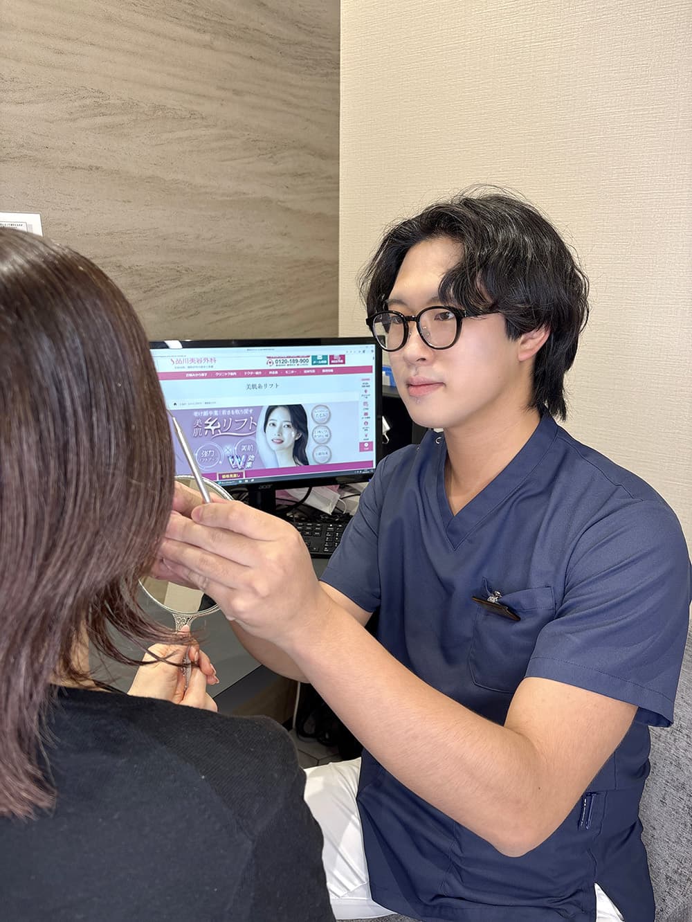 診察の様子