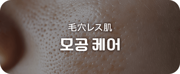 毛穴レス肌 모공 케어