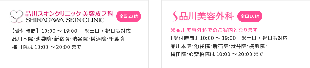 品川スキンクリニック 品川美容外科