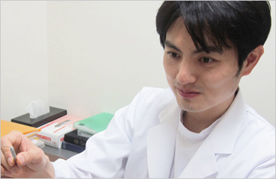 お客様に負担が少ない治療を追及