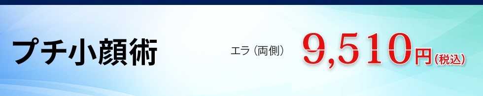 1日脂肪取り顔やせ