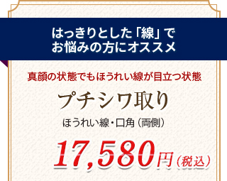 プチシワ取り