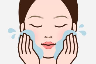 洗顔【画像】