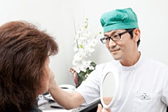 カウンセリングで理想的なイメージを確認【画像】