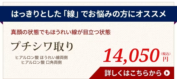 プチシワ取り