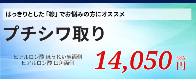 プチシワ取り