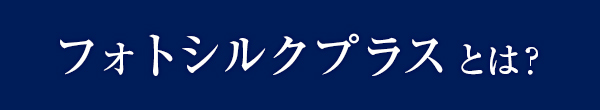 フォトシルクプラスとは？