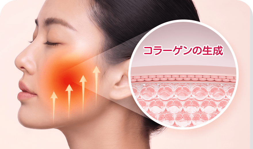 確実に引きあげ×キュッと締めるWアプローチ