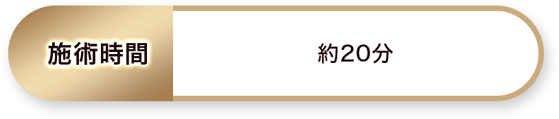 施術時間：約20分