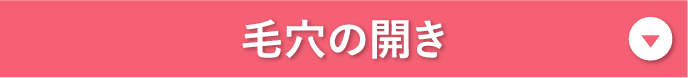 毛穴の​開き