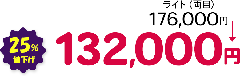 2点（両目） 25％値下げ